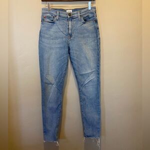 HUDSON Blair Super Skinny lighter wash hi-rise denim jeans 29